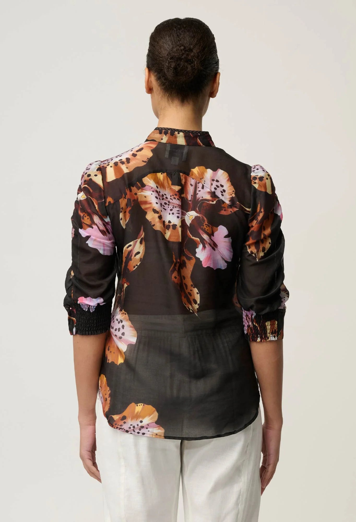 Once Was | Calantha Blouse | Sunset Orchid