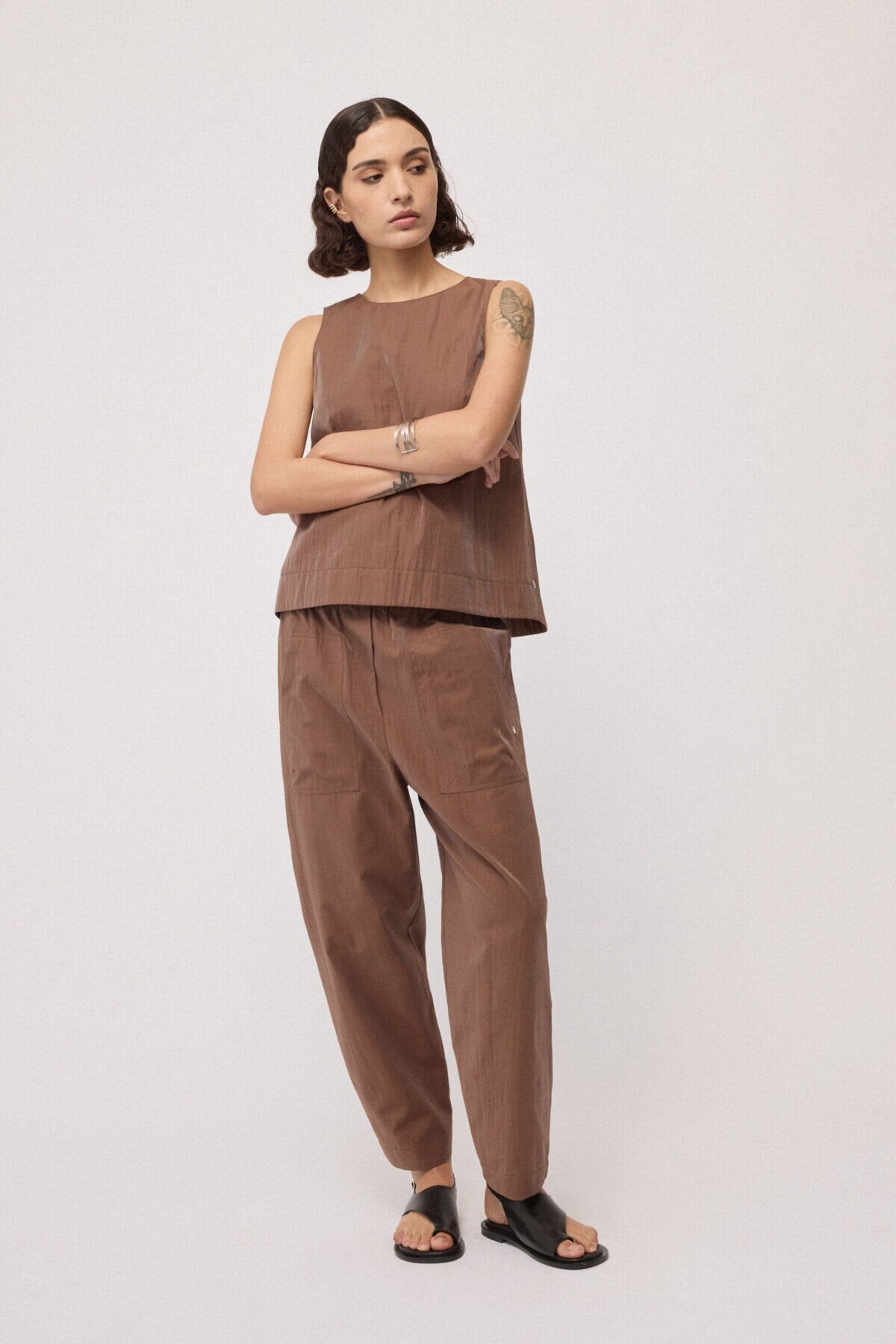 Ottod'Ame | Carrot Pant | Chocolate