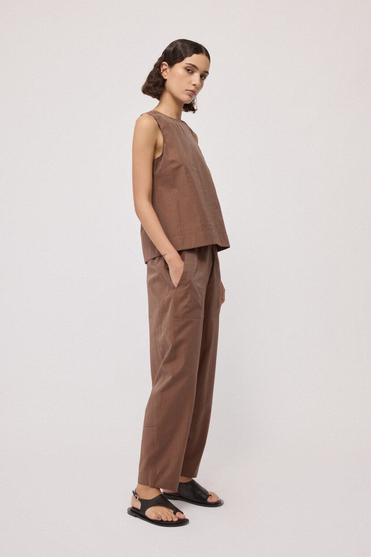 Ottod'Ame | Carrot Pant | Chocolate