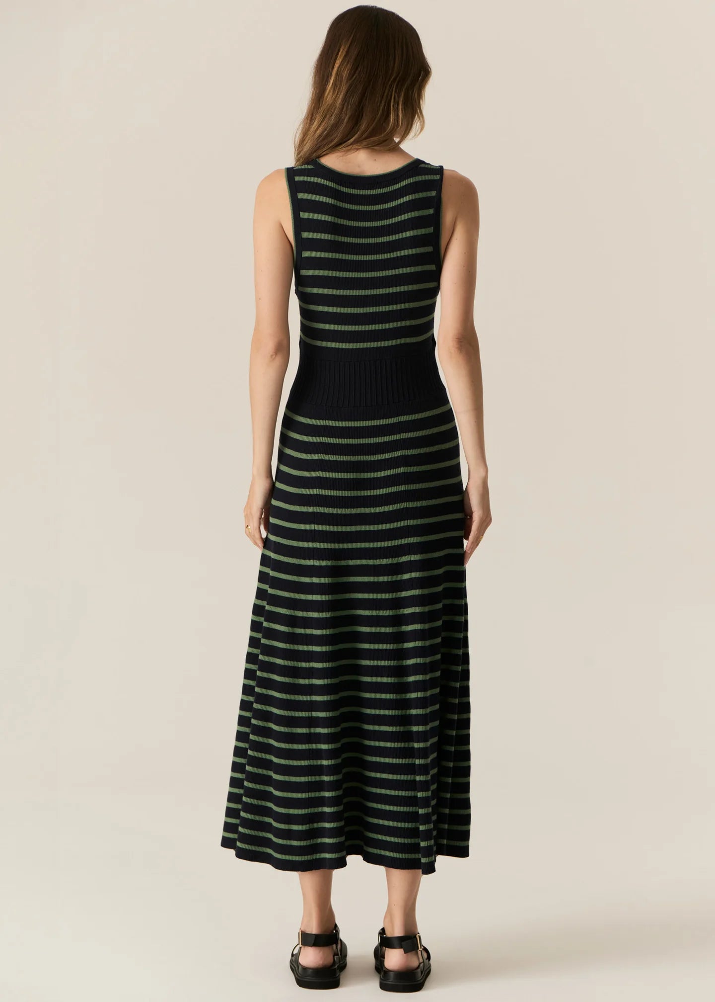 POL | Luca Dress | Ink/Green