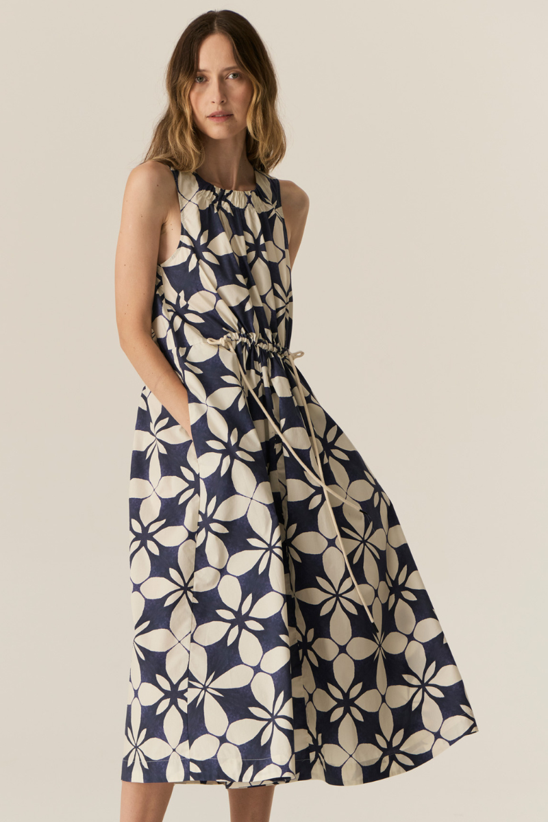 POL | Turin Tank Dress | Blue