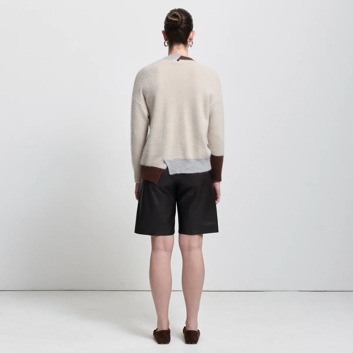 Raw by Raw | Milan Block Knit | Oyster