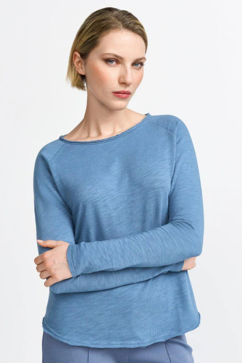 Rich & Royal | Organic Heavy Jersey | Vintage Blue
