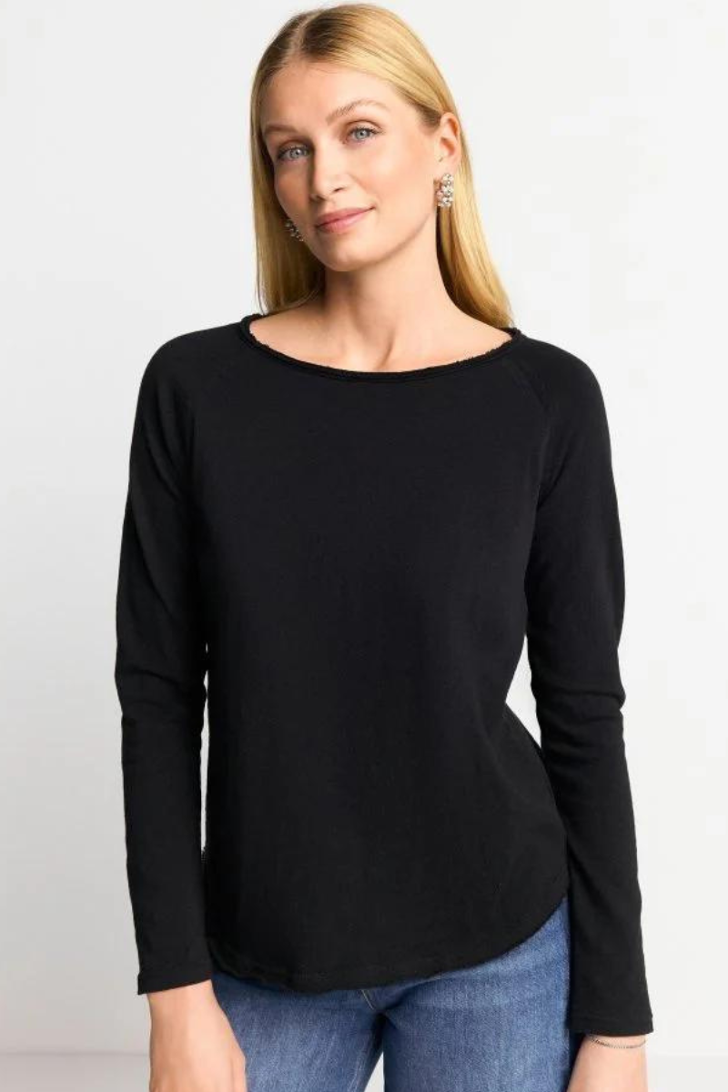 Rich & Royal - Organic Jersey Longsleeve - Black