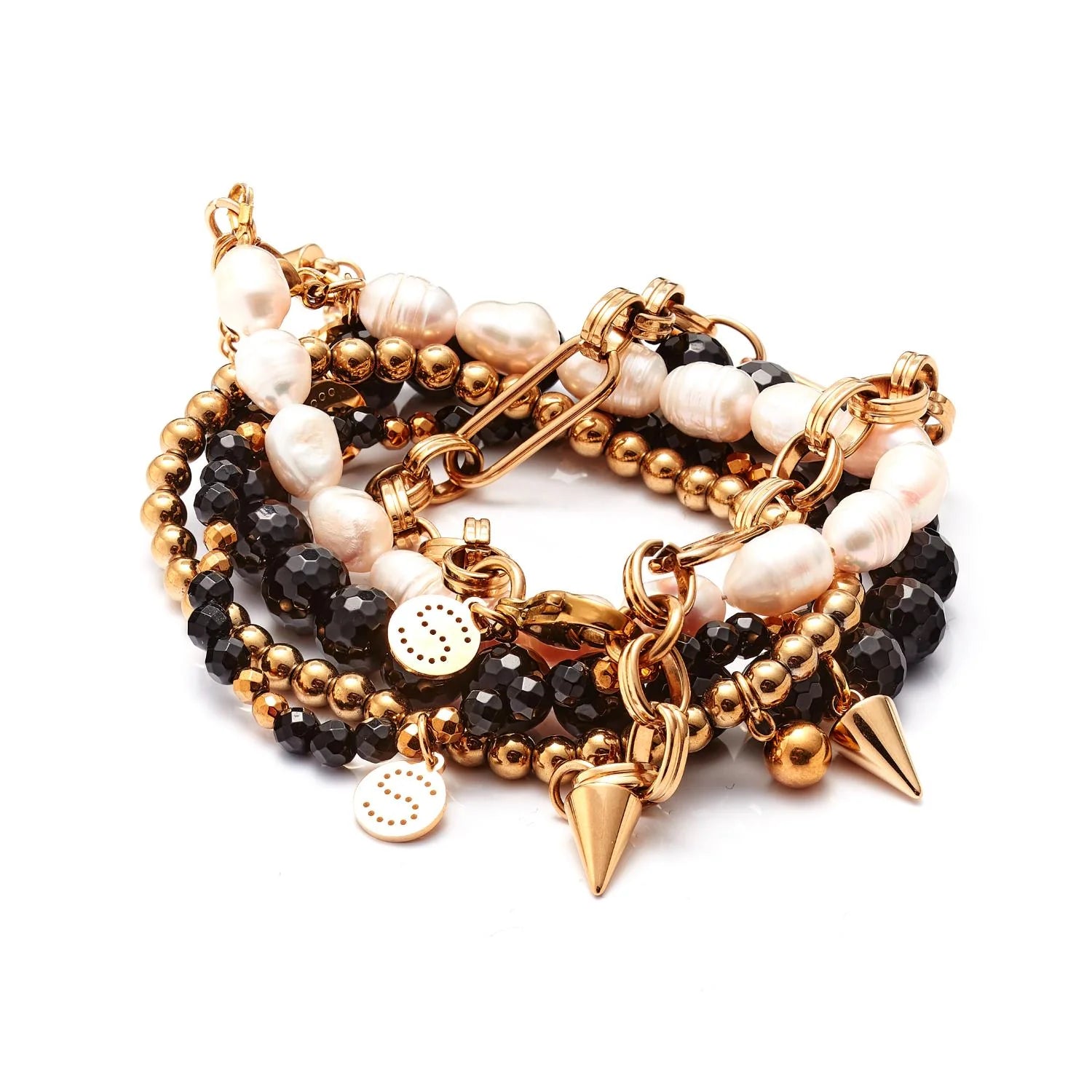 Silk & Steel - Charme Bracelet - Trio