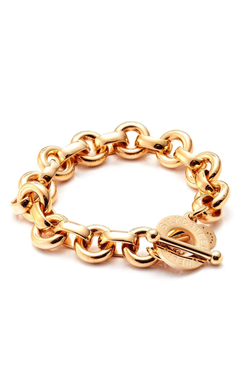 Silk & Steel - Heirloom Bracelet - Gold