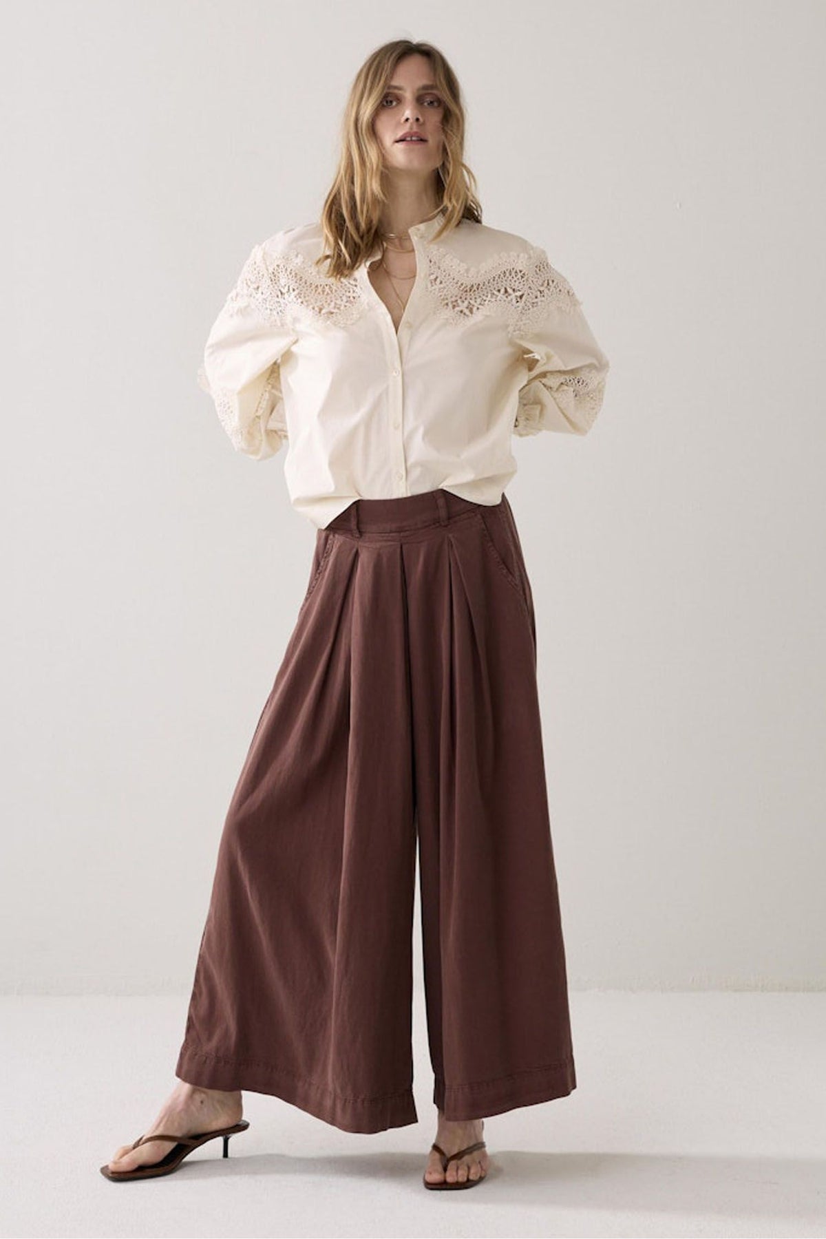 Summum | Culotte Pant | Cinnamon