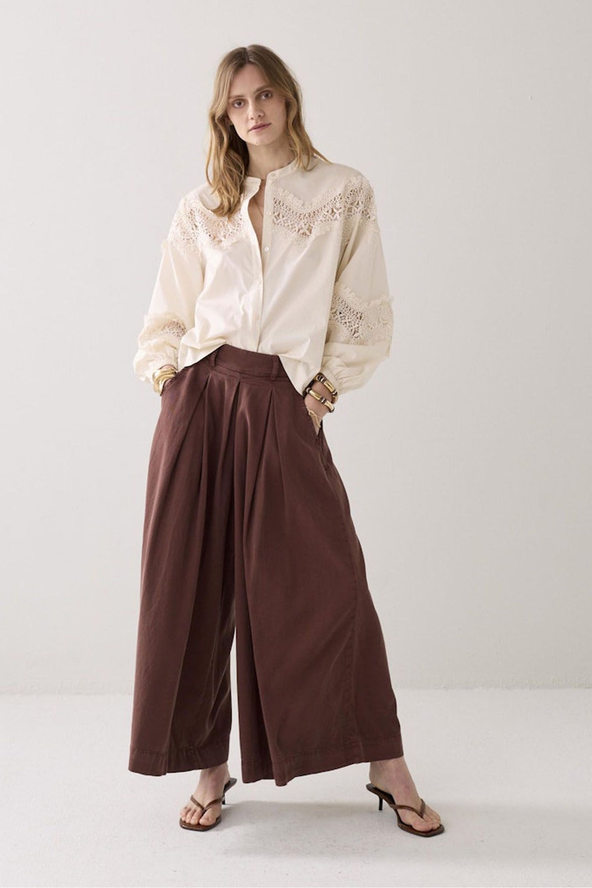 Summum | Culotte Pant | Cinnamon