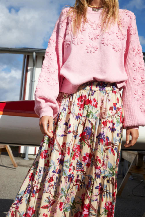 Lolly's Laundry | Sunset Maxi Skirt | Flower Print