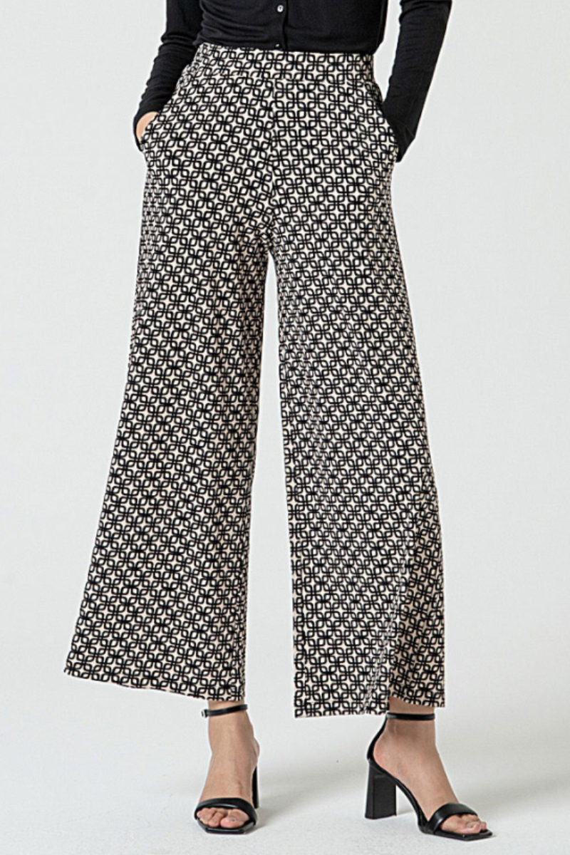 Surkana | Odet Pants | Black/White
