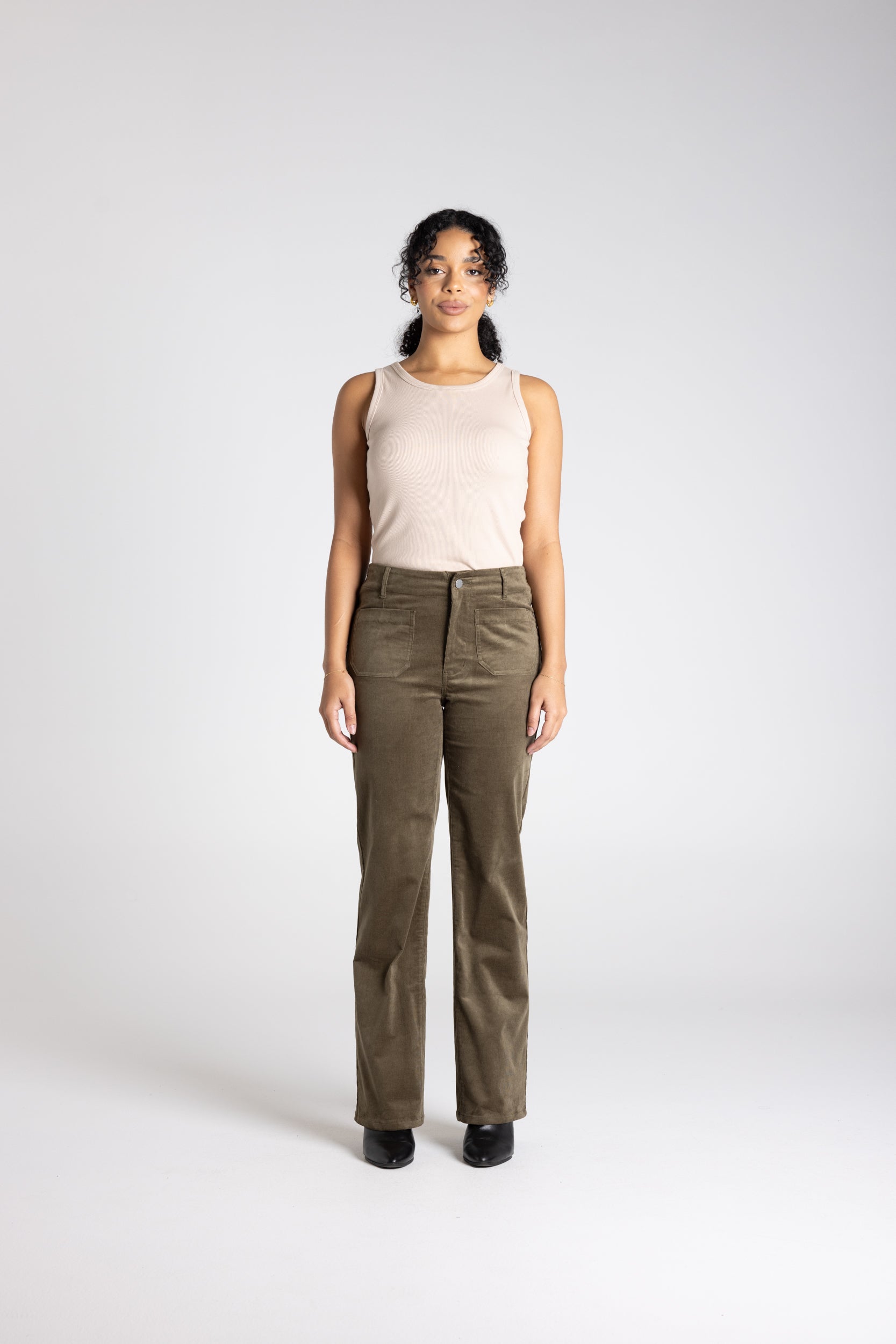 Two T's | Cord Pant | Khaki