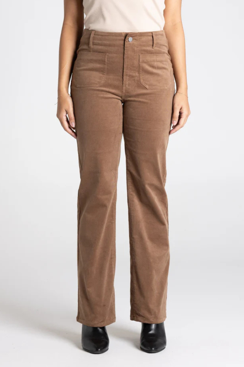 Two T's | Cord Pant | Toffee