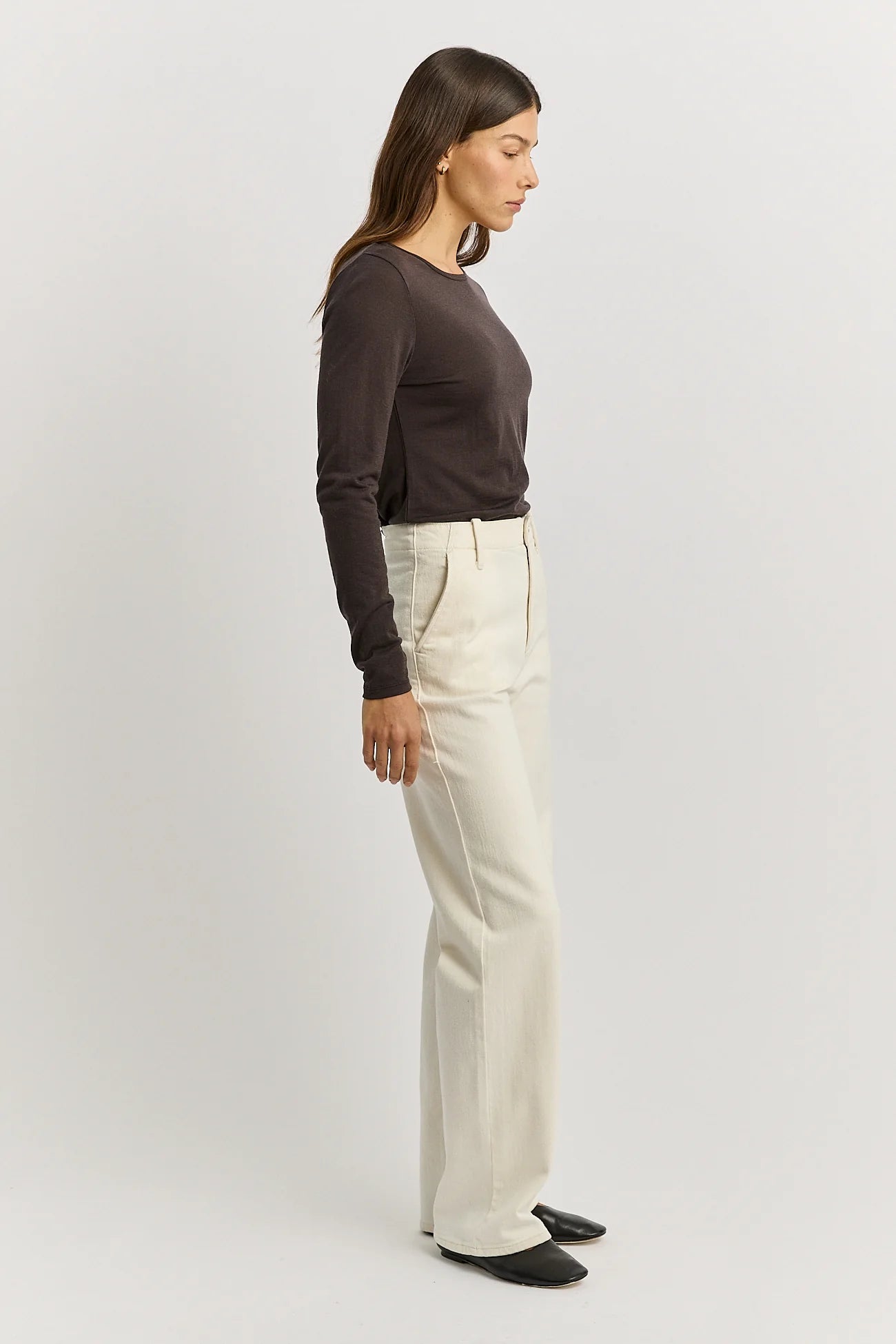 Toorallie | Crew Merino Tee | Date