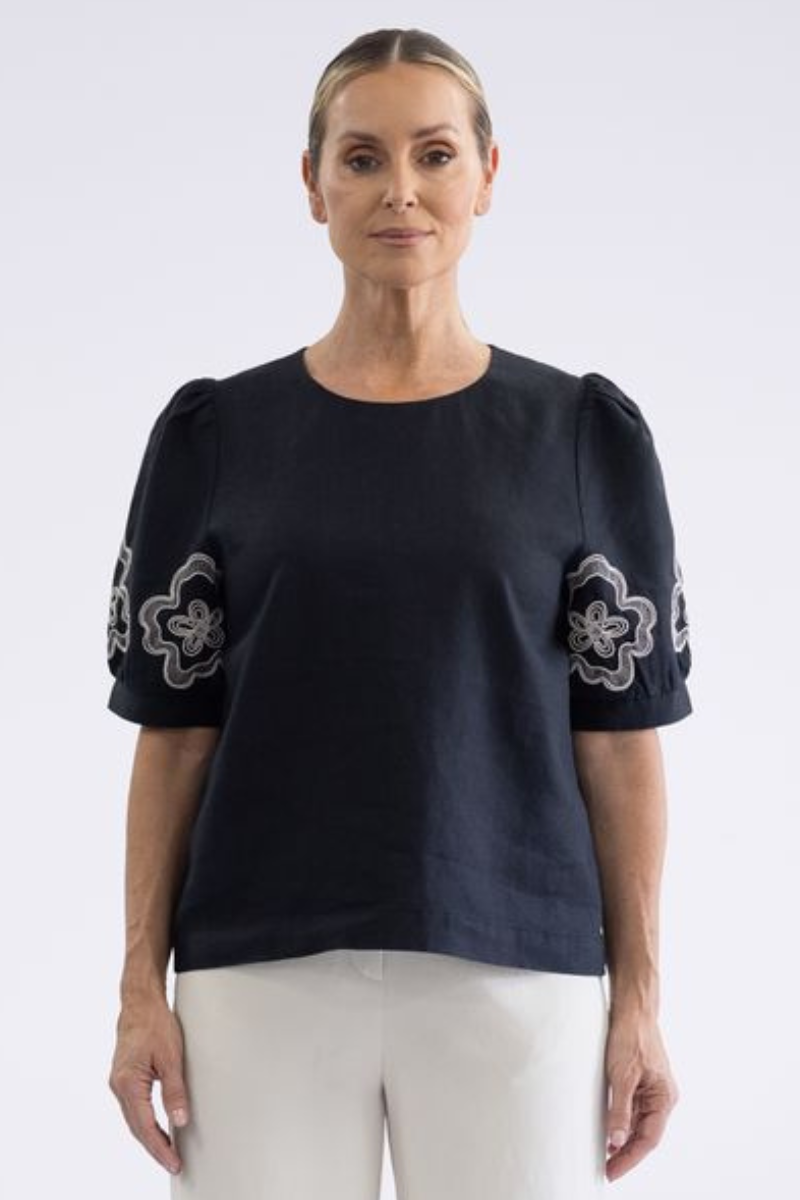 Two T's | Nova Top | Black