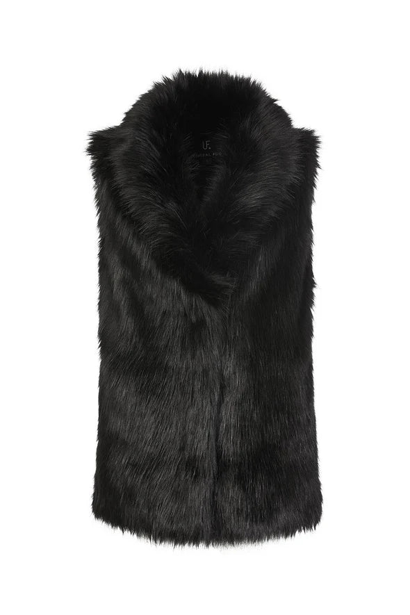 Unreal Fur - Premium Vest - Black