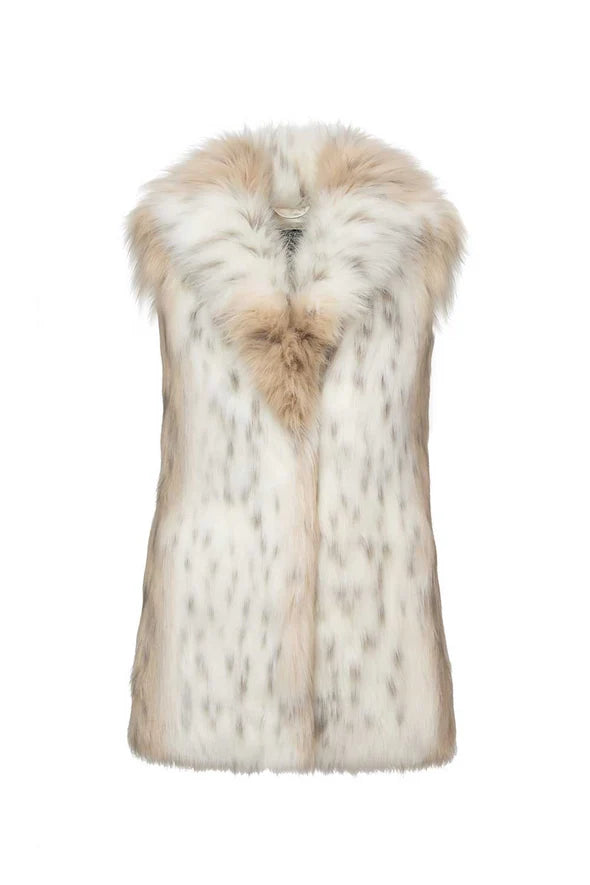 Unreal Fur - Rubicon Vest - Snow Leopard