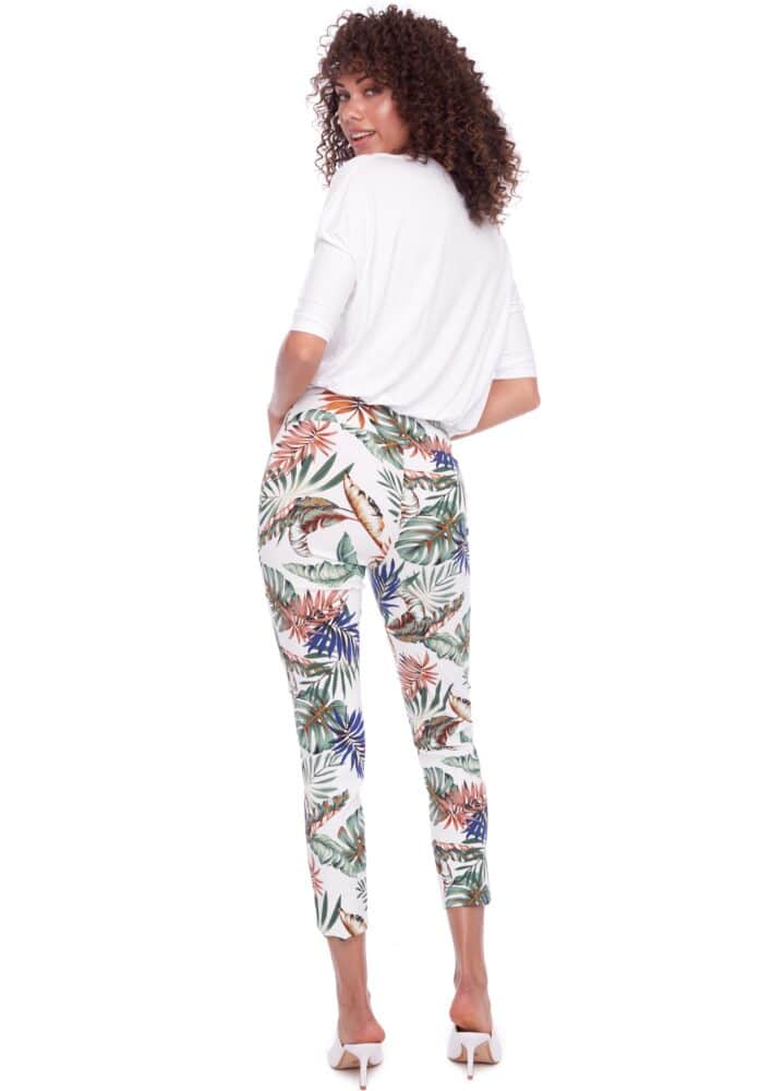 Up Pants - Techno Petal Ankle Pant - Lotus