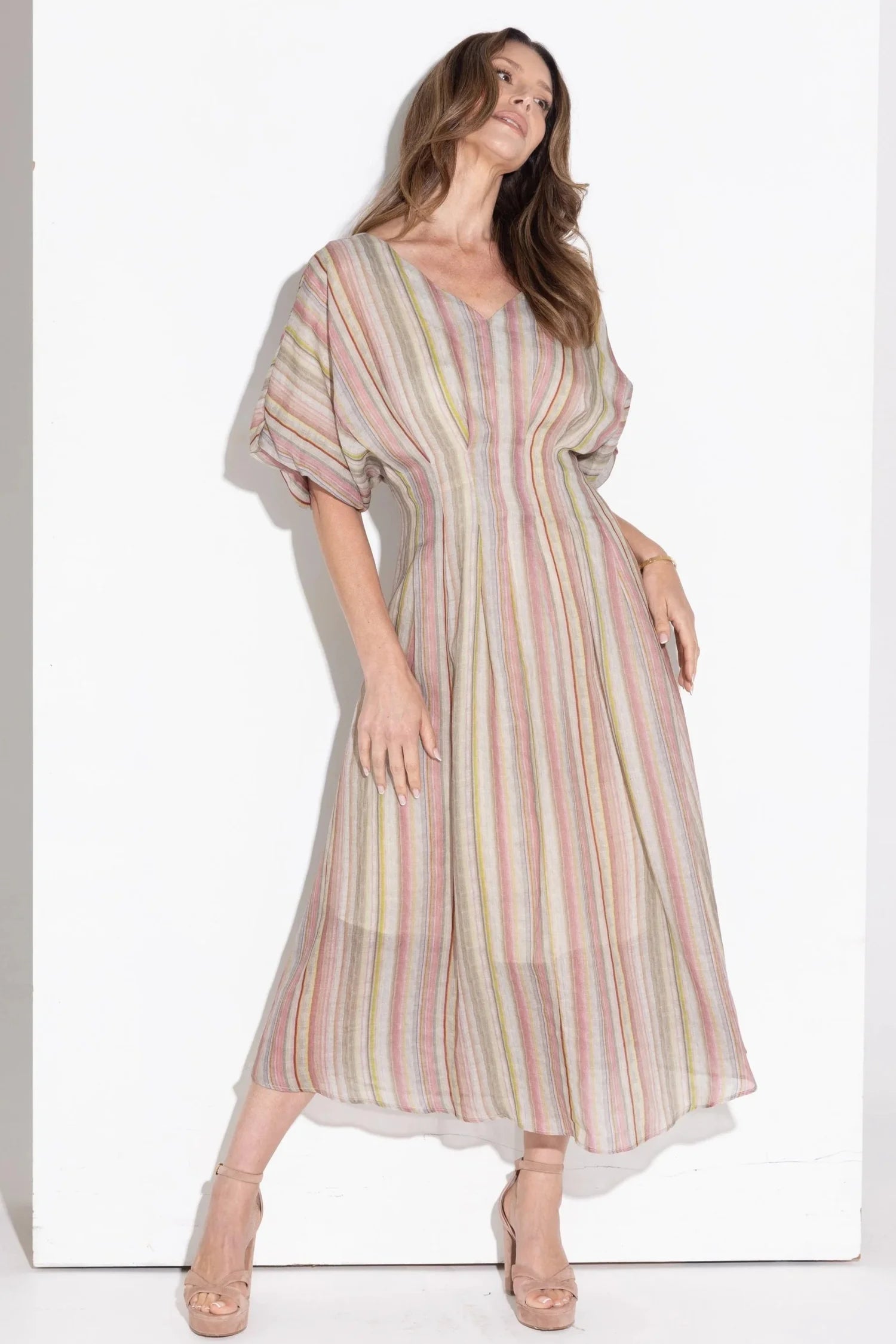 Kamare | Helena Dress | Stripe