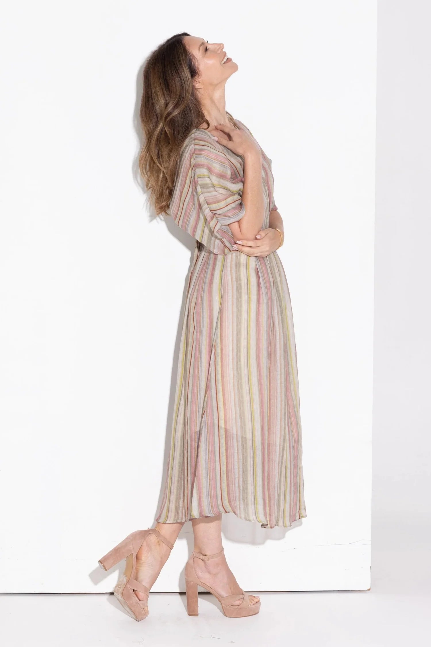 Kamare | Helena Dress | Stripe