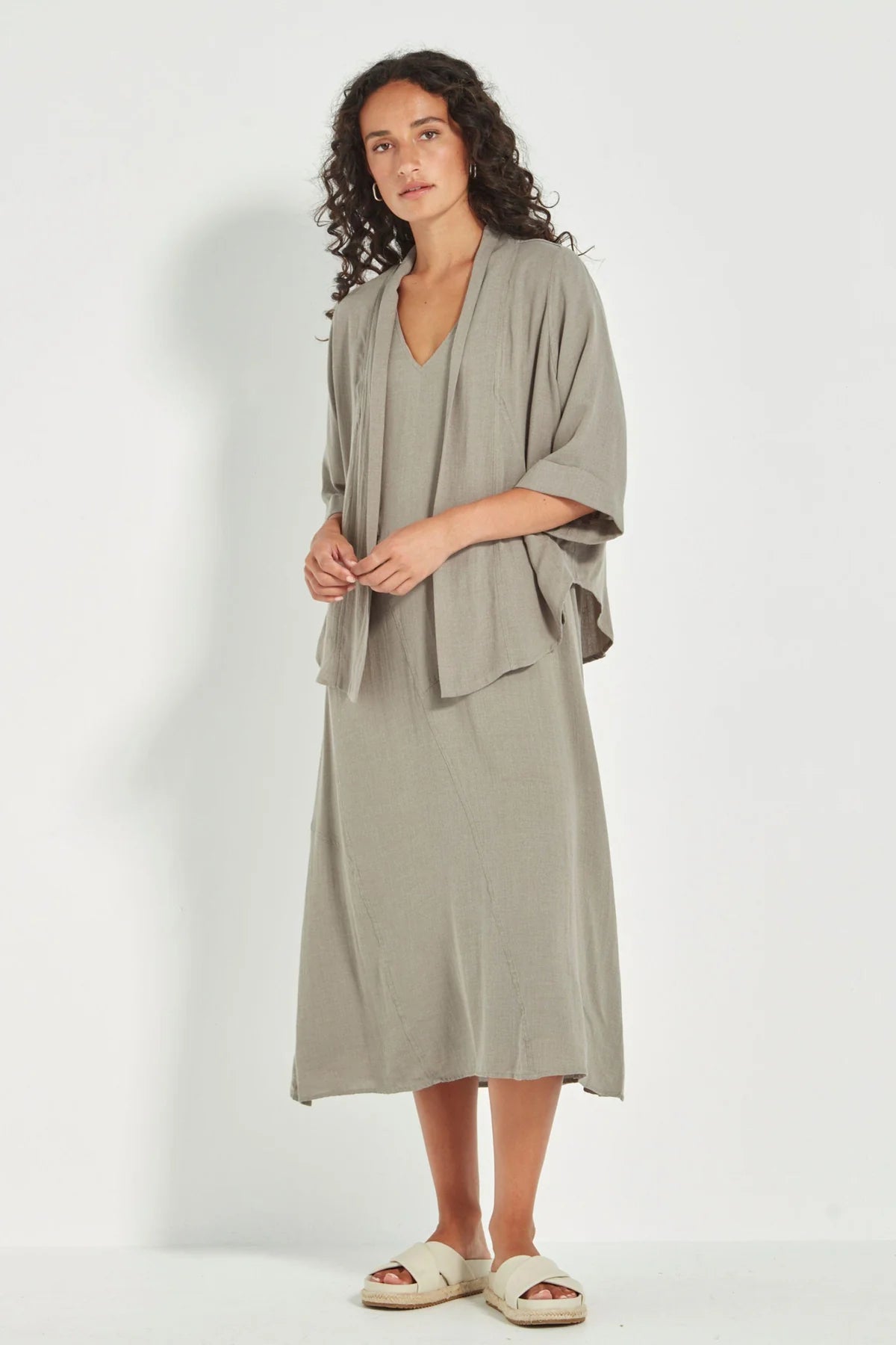 Verge | Cayman Dress Jacket | Green Tea