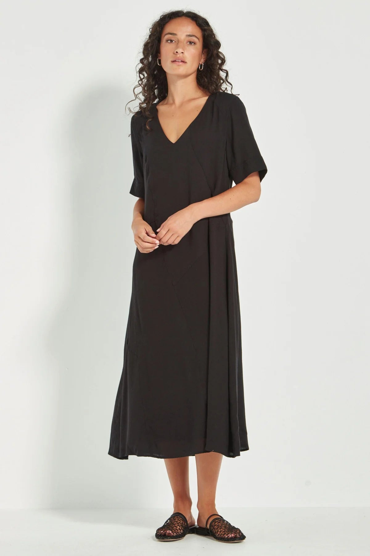 Verge | Cayman Dress | Black
