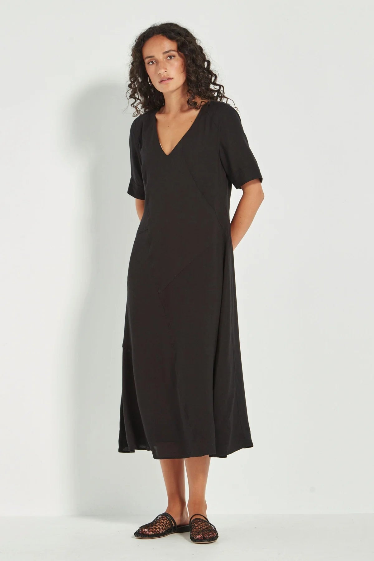 Verge | Cayman Dress | Black
