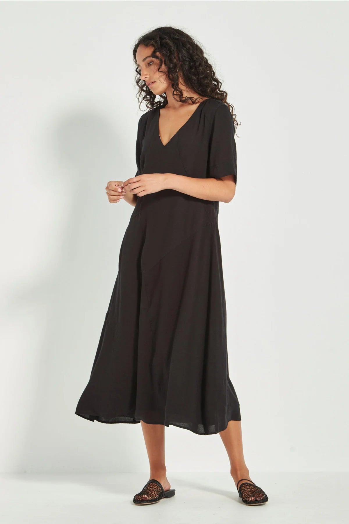 Verge | Cayman Dress | Black