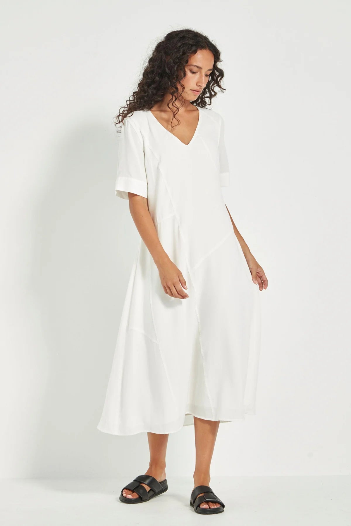 Verge | Cayman Dress | White