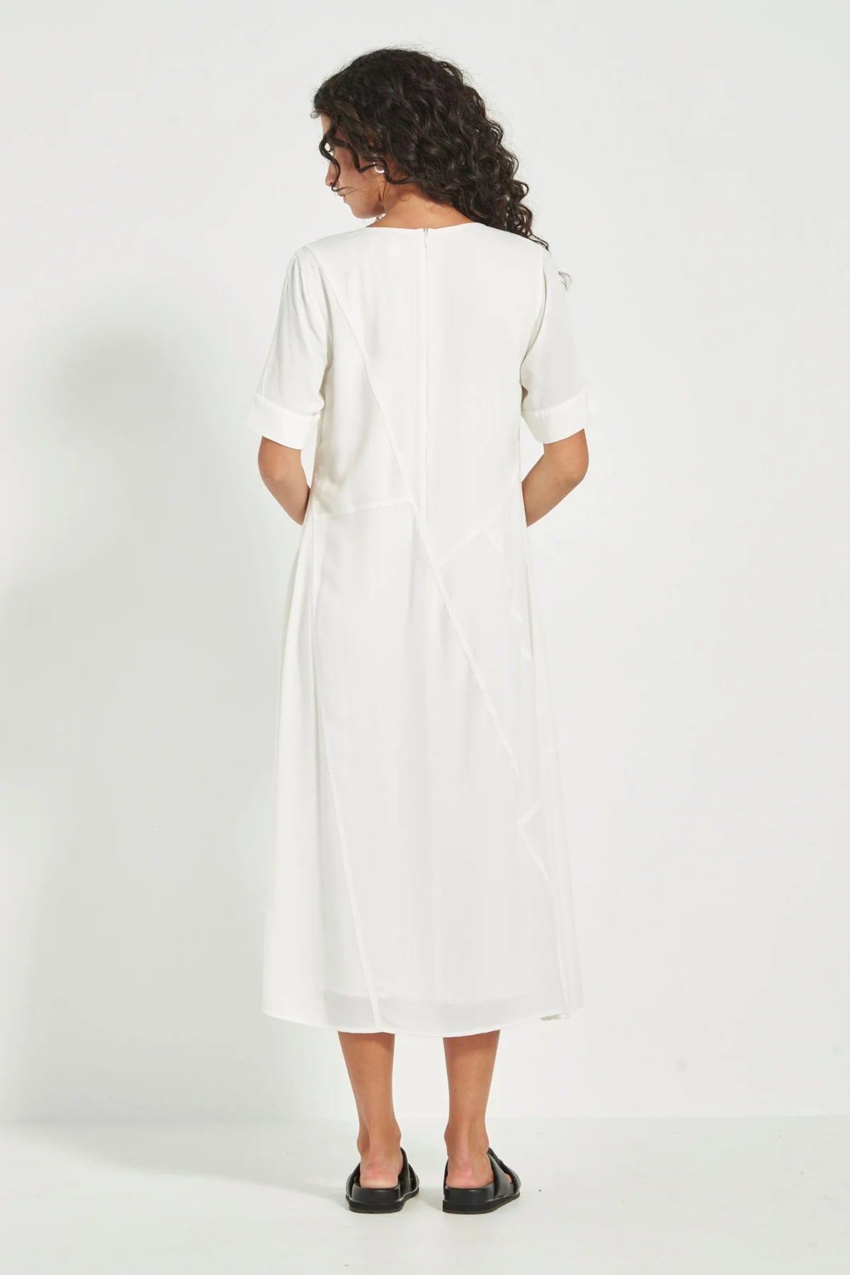 Verge | Cayman Dress | White