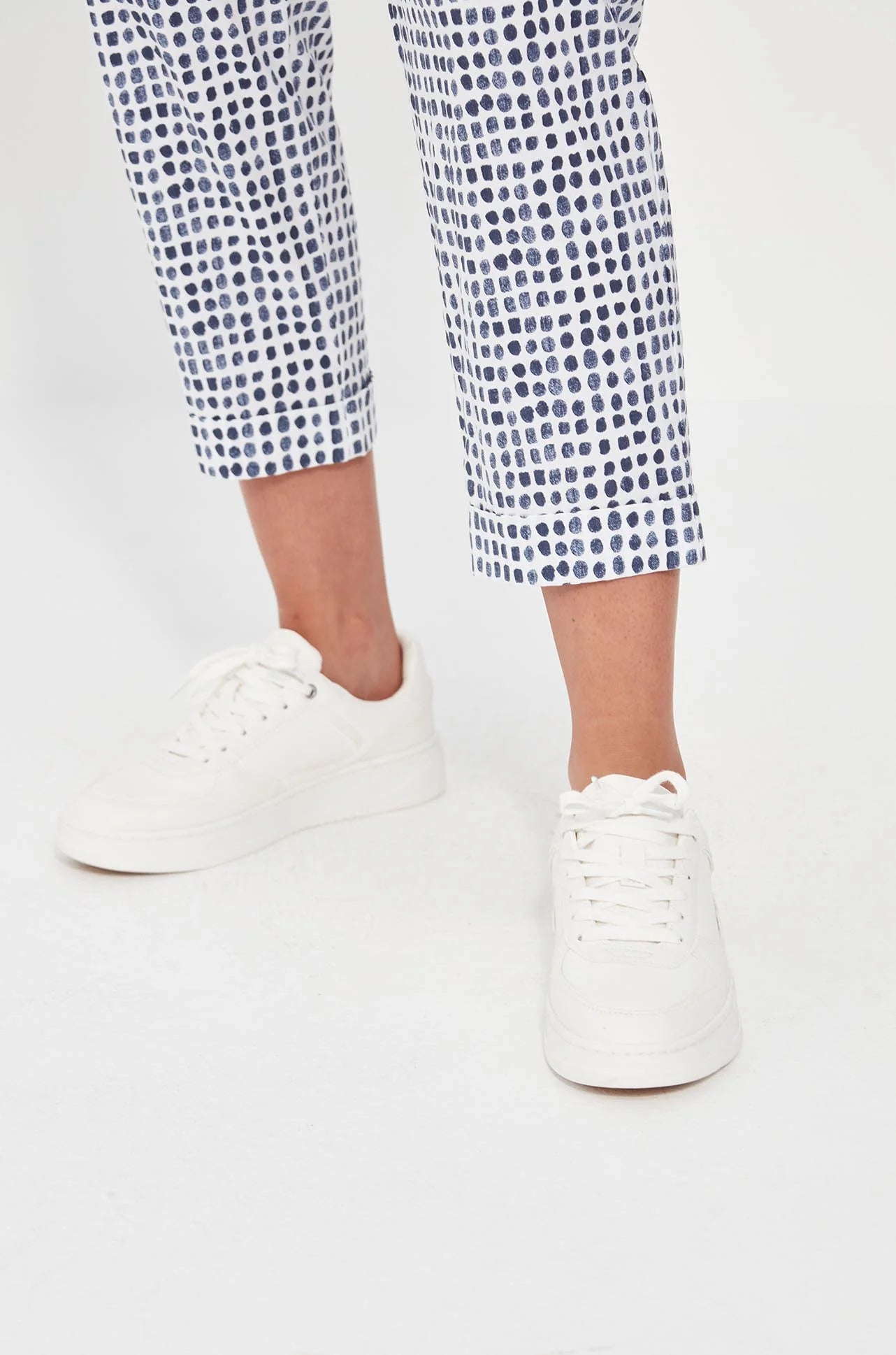 Verge | Acrobat Tile Pant | Denim Print