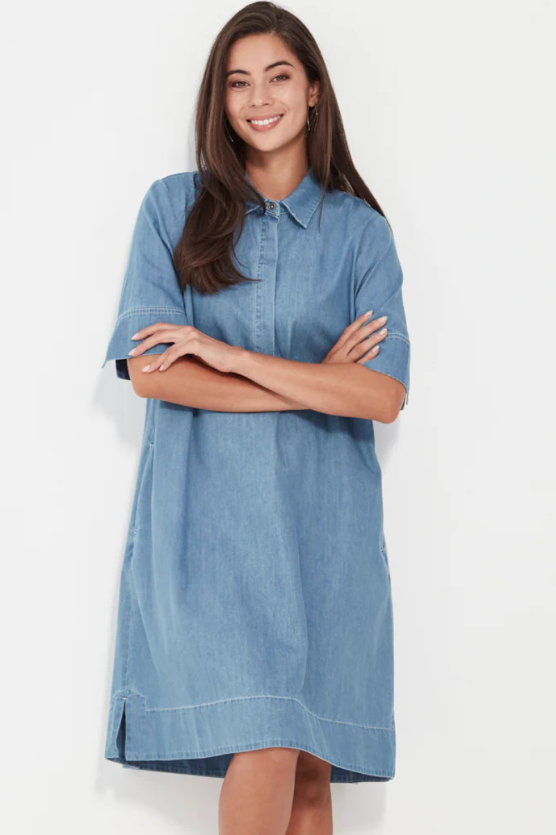 Verge | Alex Dress | Denim