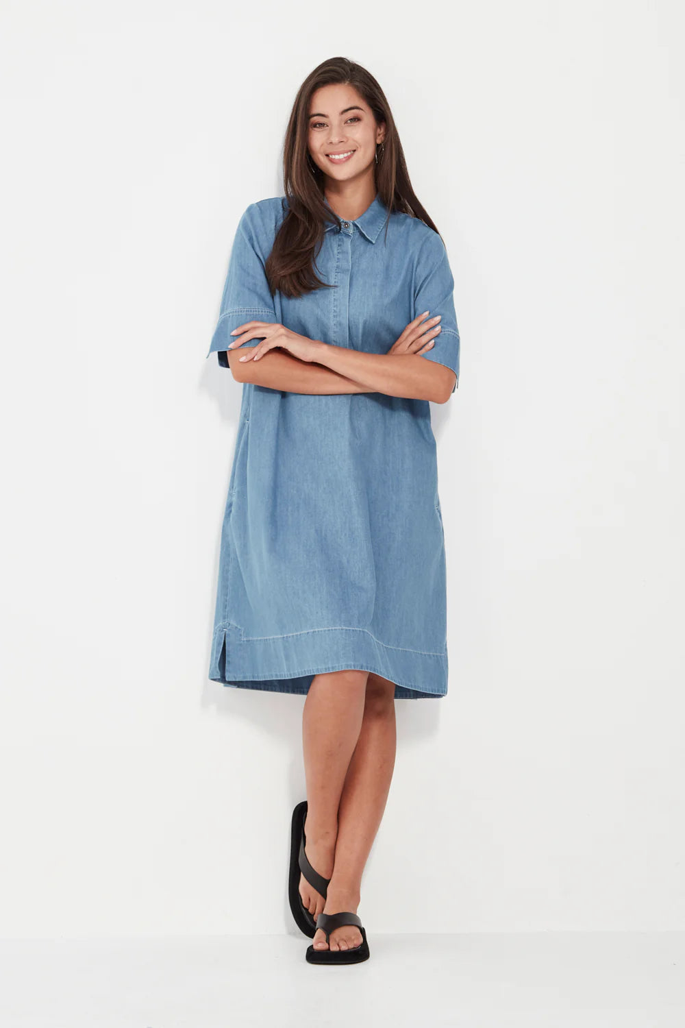 Verge | Alex Dress | Denim