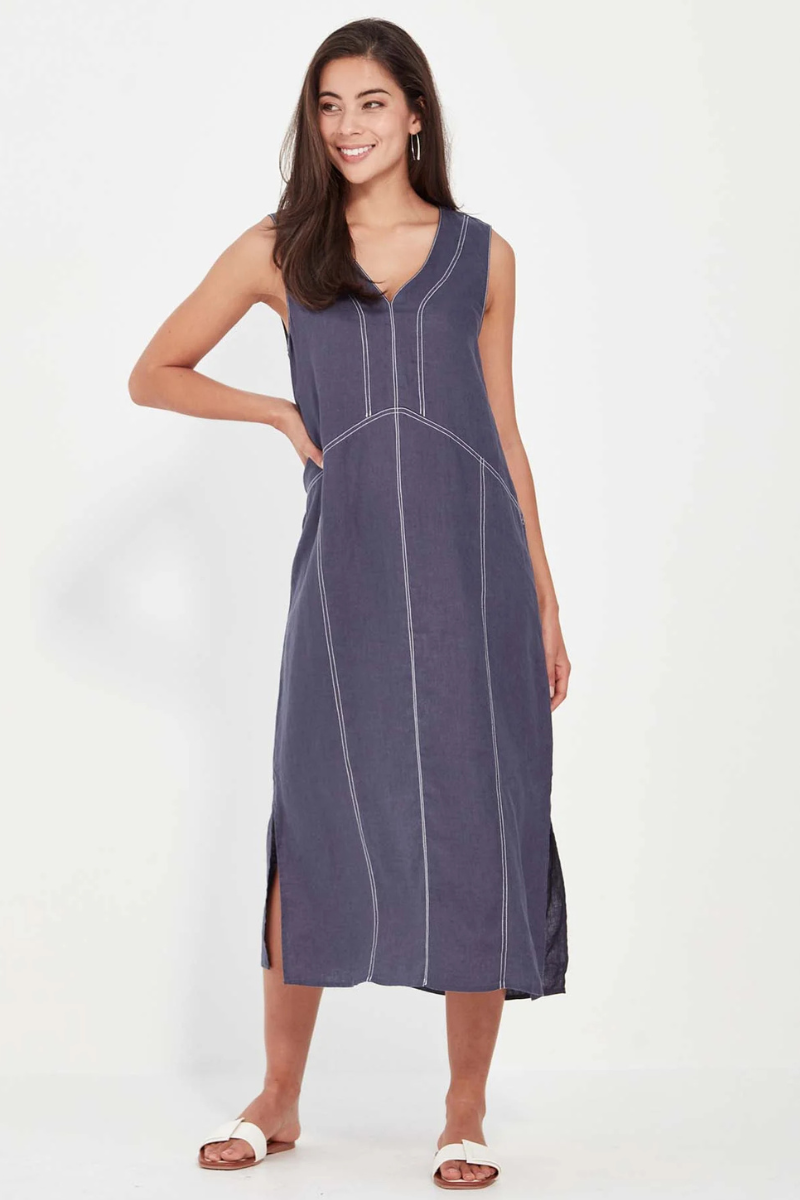 Verge | Cordelia Dress | Denim