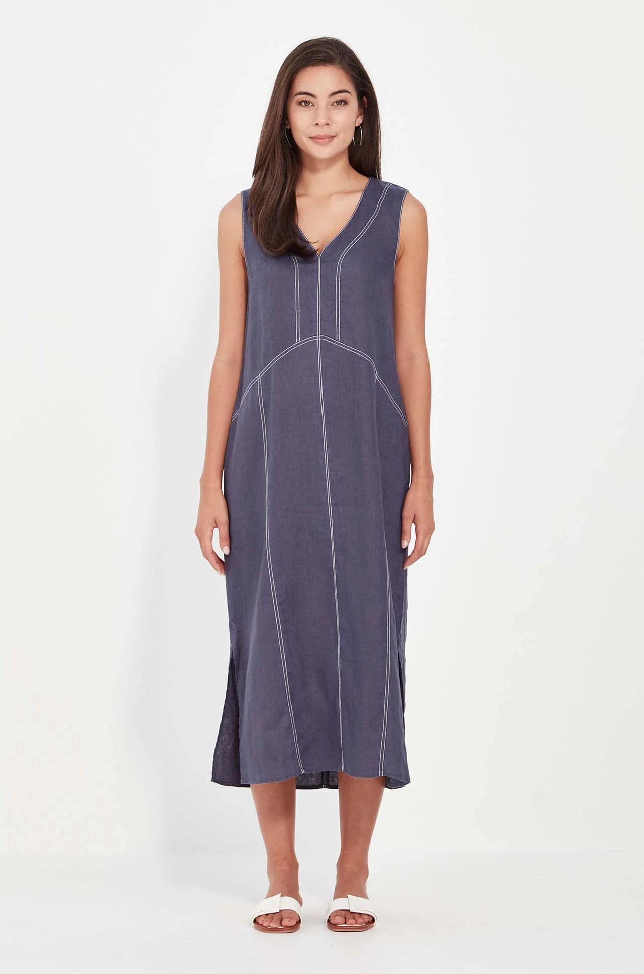 Verge | Cordelia Dress | Denim