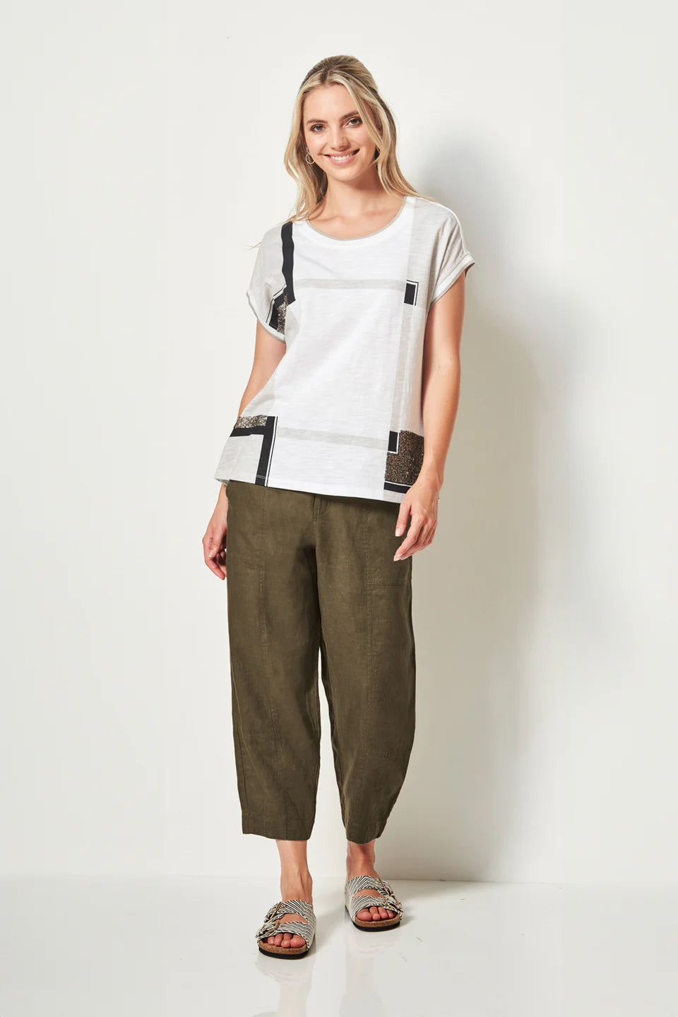 Verge - Flux Top - White Tee