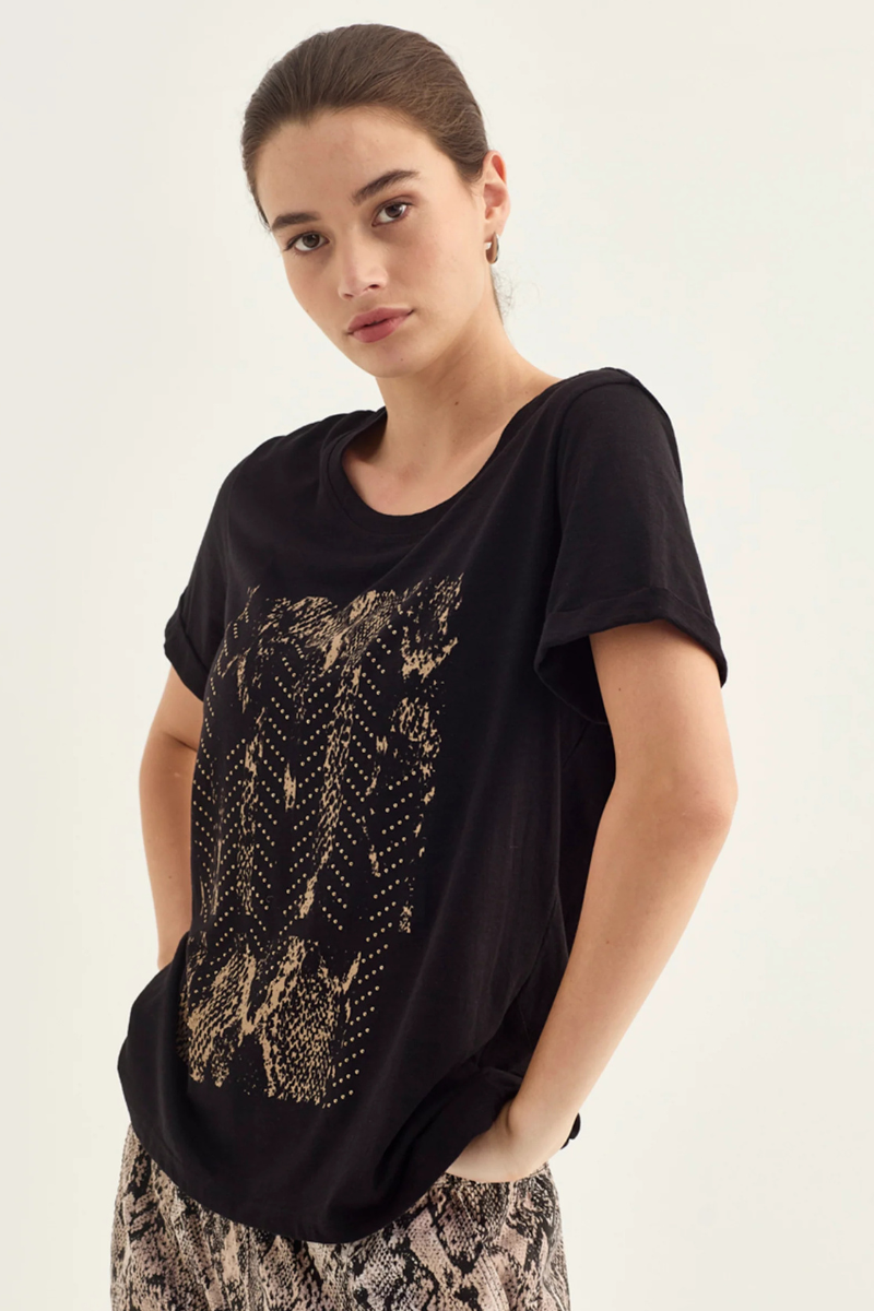 Verge | Hallie Top | Black