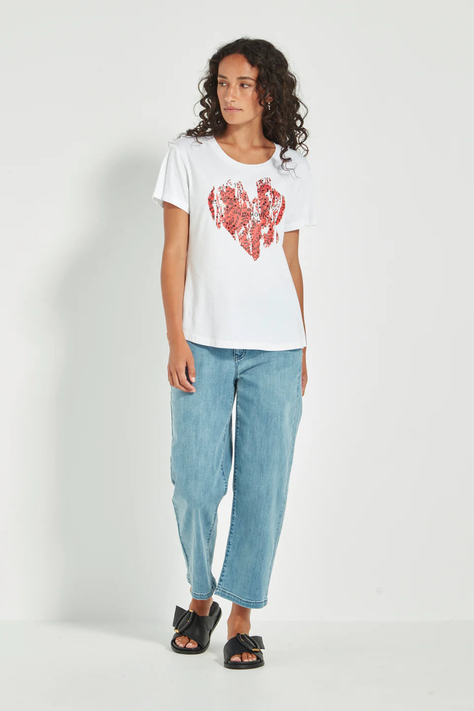 Verge | L'Amour Tee | White