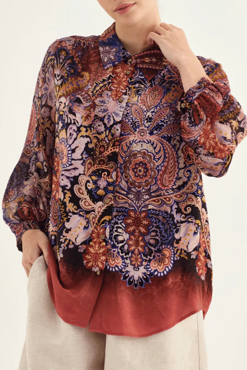 Verge | Lotus Shirt | Print