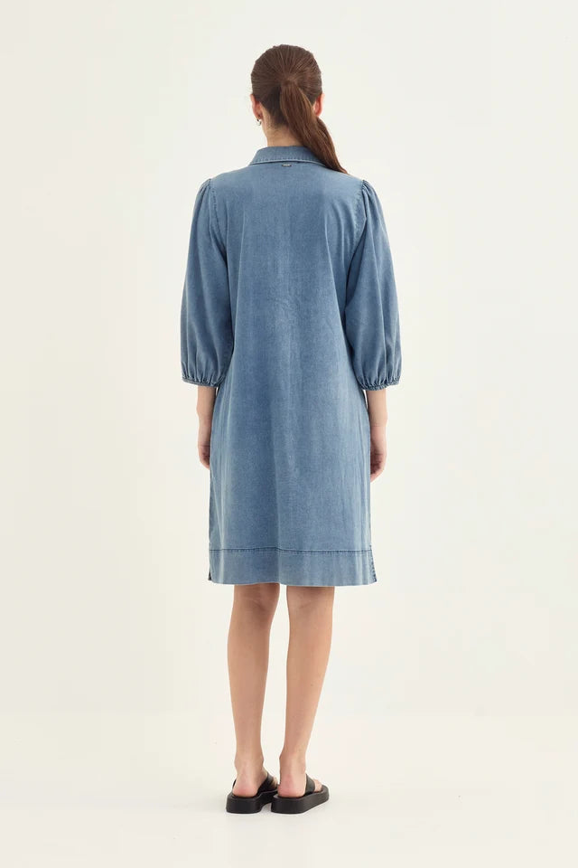 Verge | Loveland Dress | Denim