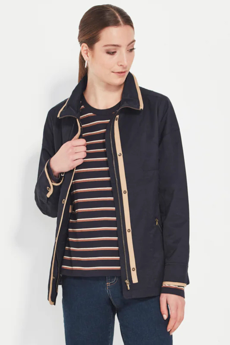 Verge | Scatter Top | Ink Stripe