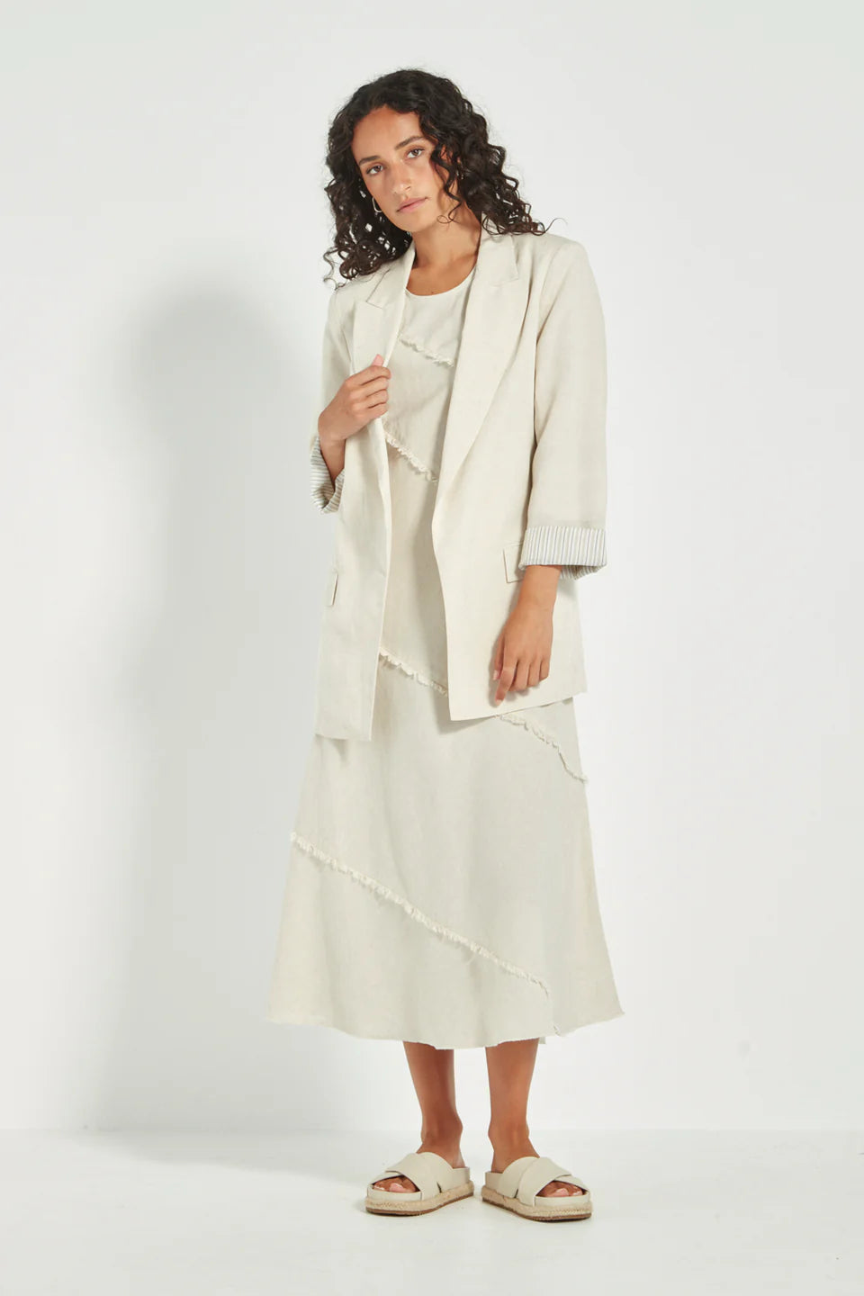 Verge | Elle Dress | Cashew