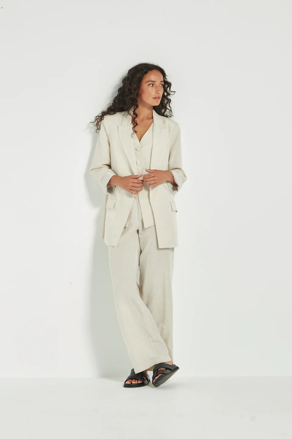 Verge | Yara Blazer | Cashew