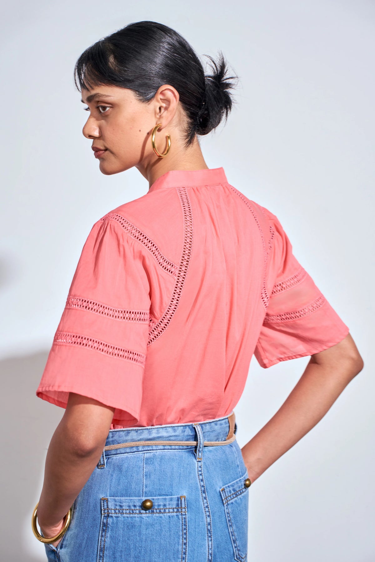Zoe Kratzmann - Pulse Top - Flamingo