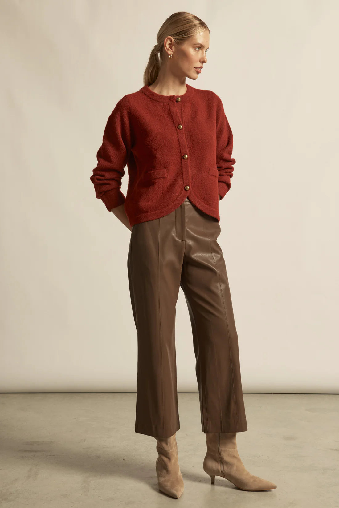 Zoe Kratzmann | Blur Knit | Raspberry
