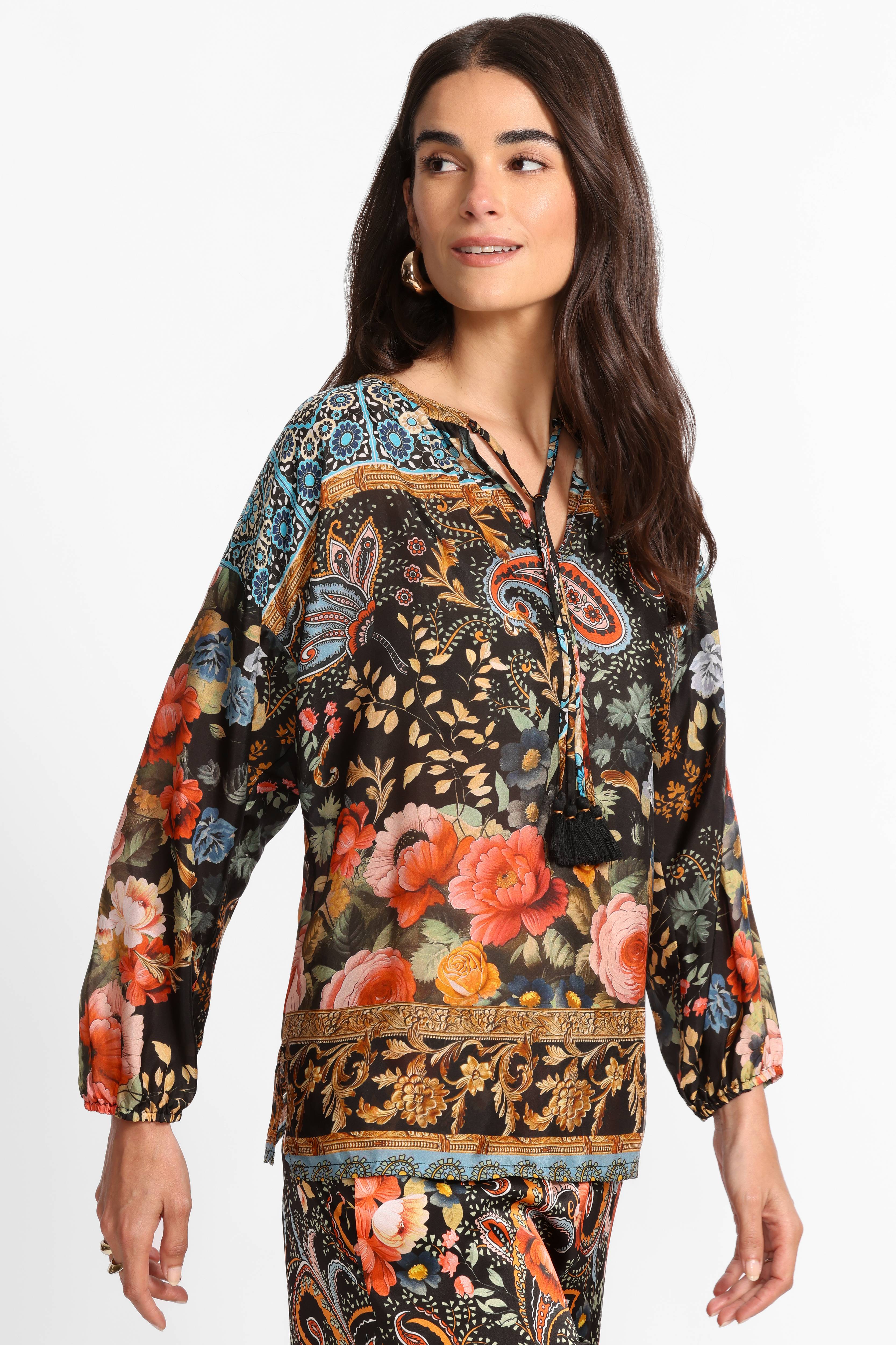 Johnny Was | Margot Blouse | Leto