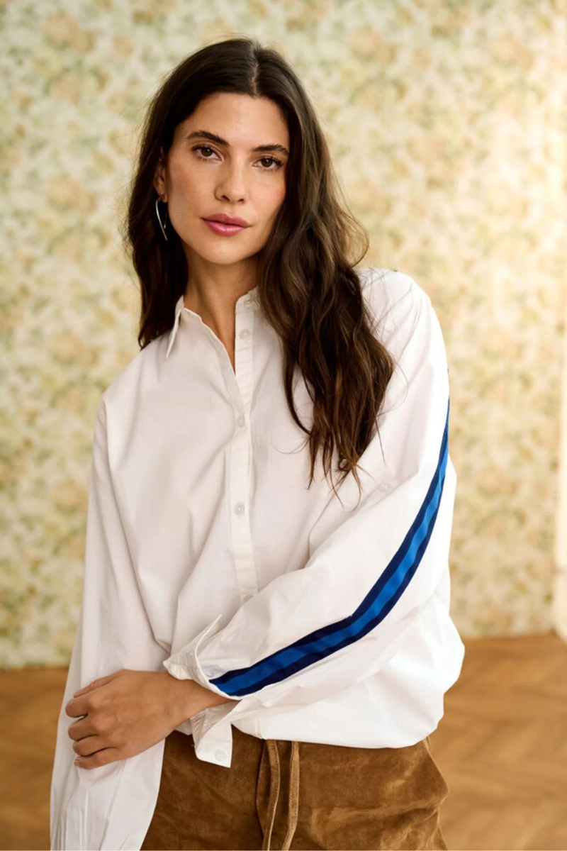 Cream | Estela Short Shirt | Snow White