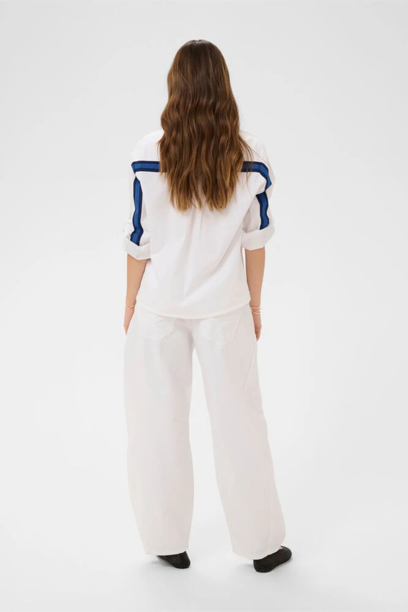 Cream | Estela Short Shirt | Snow White