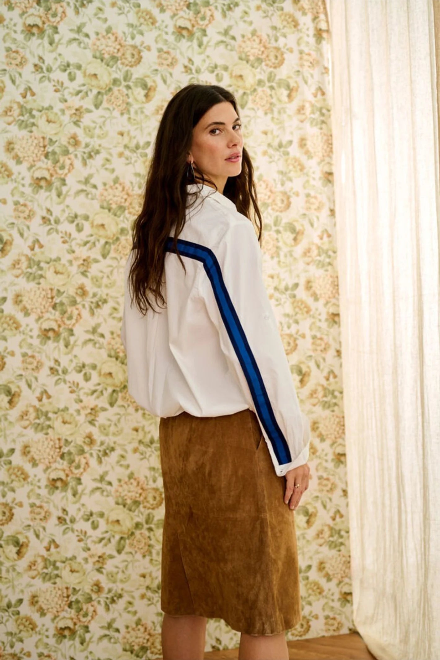 Cream | Estela Short Shirt | Snow White