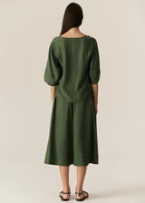 POL | Henri Tie Skirt | Green