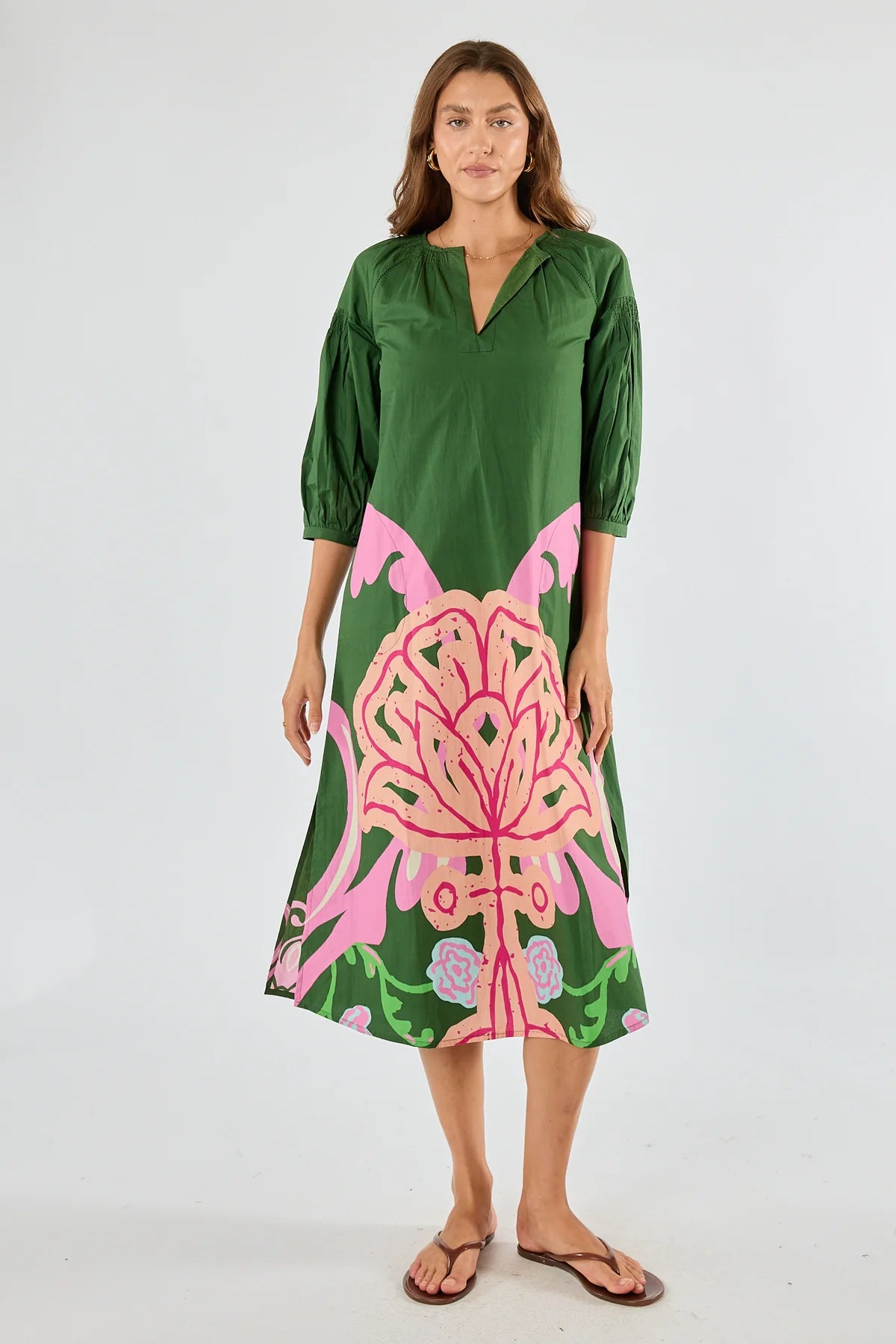 Itami | Fontes Kaftan | Olive